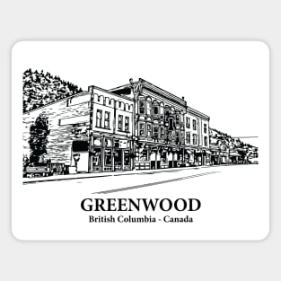 Greenwood - British Columbia Magnet